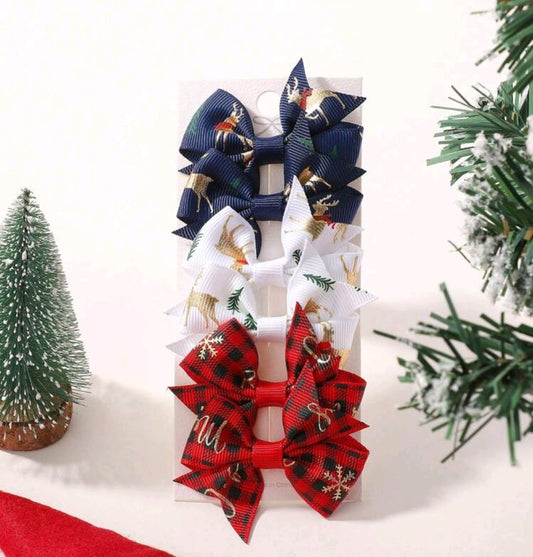 Accesorios, hebillitas navideñas el par🎄🎅 1458