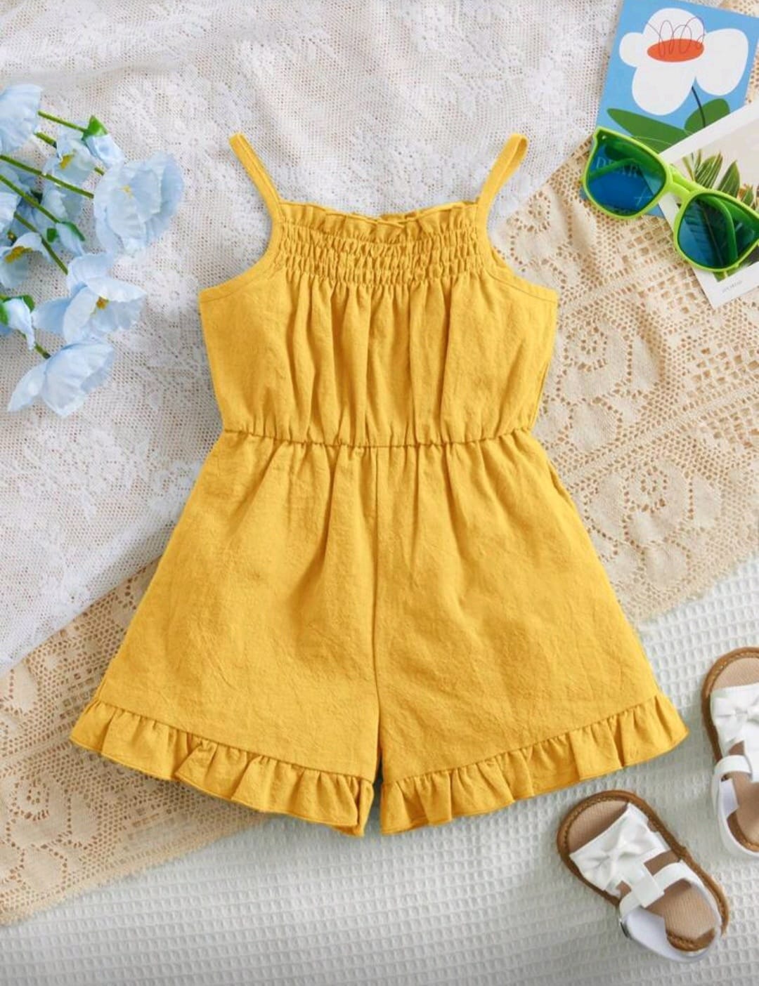 Enterizo amarillo 6-9meses 🌼✨1464
