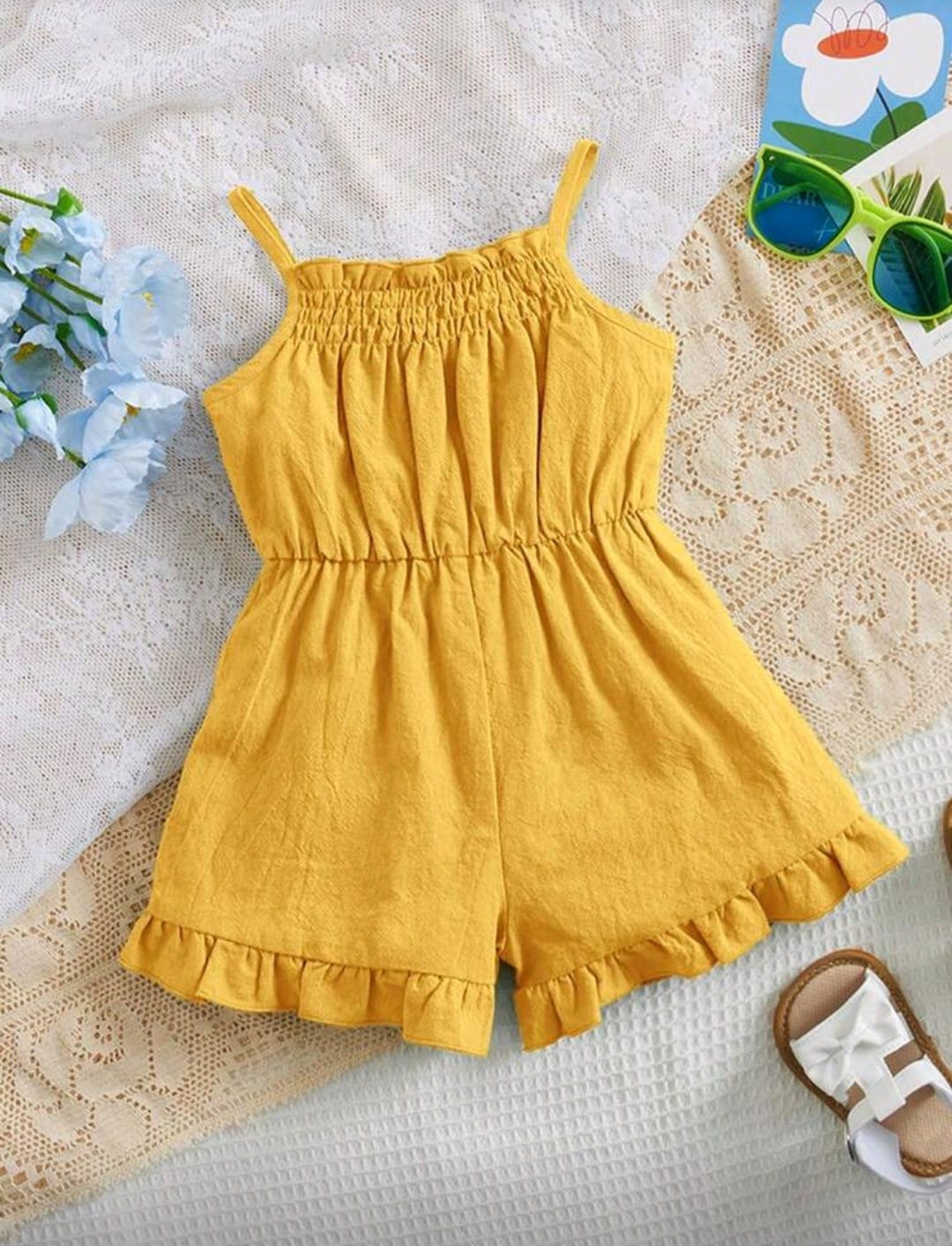Enterizo amarillo 6-9meses 🌼✨1464