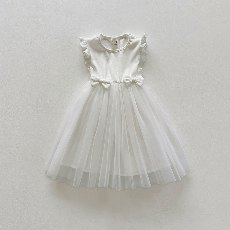 Vestido blanco tull🤍🌟1564