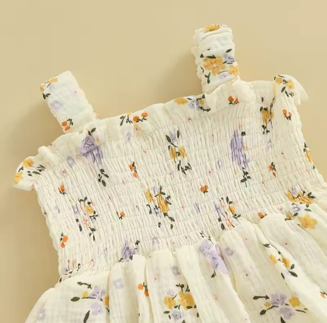 Vestibody más sombrerito con flores 🌼🌸1603