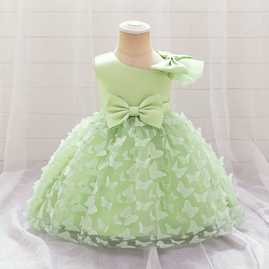 Vestido Verde Mariposas💚🦋2044V