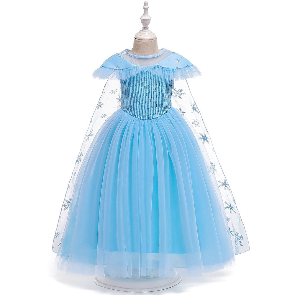 Vestido celeste princesa, Frozen 🩵 2007
