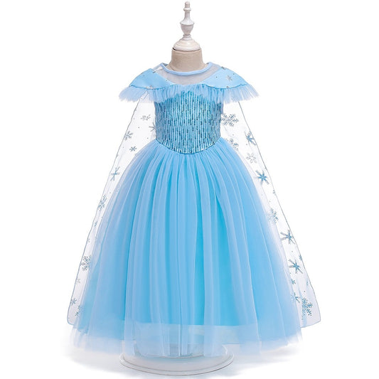Vestido celeste princesa, Frozen 🩵 2007