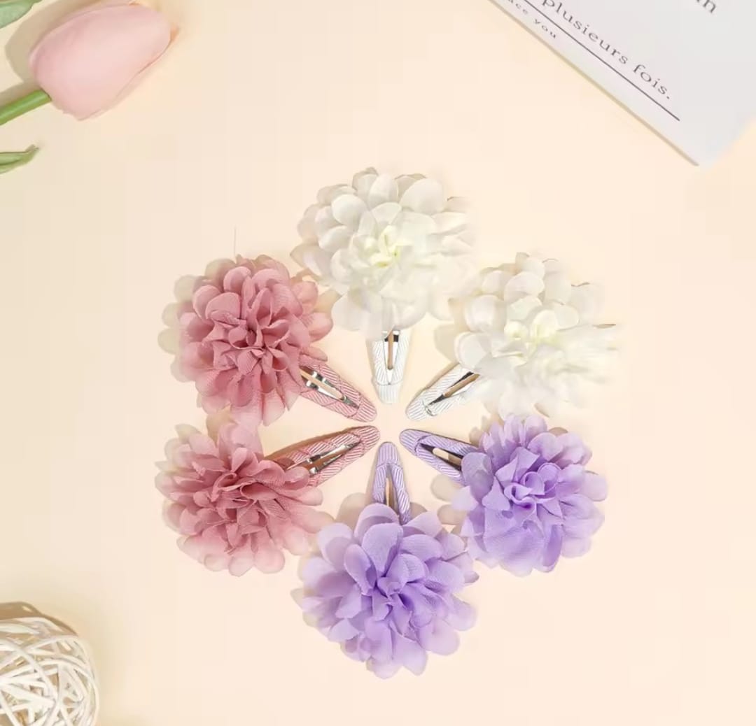 Hebillas con Flores 🌸2624