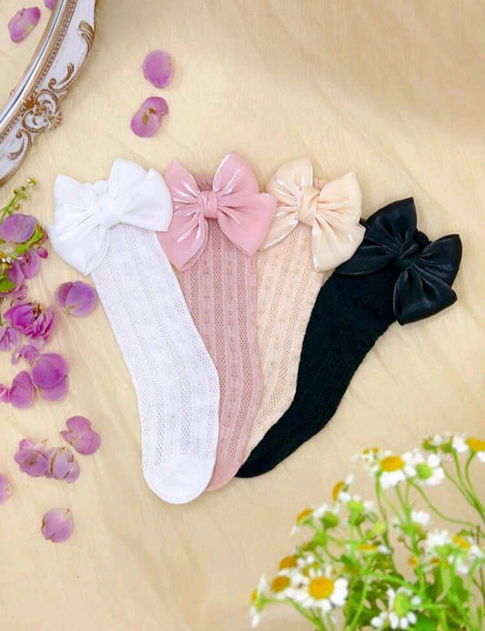 Media bucanera calada y moño grande🎀 2598