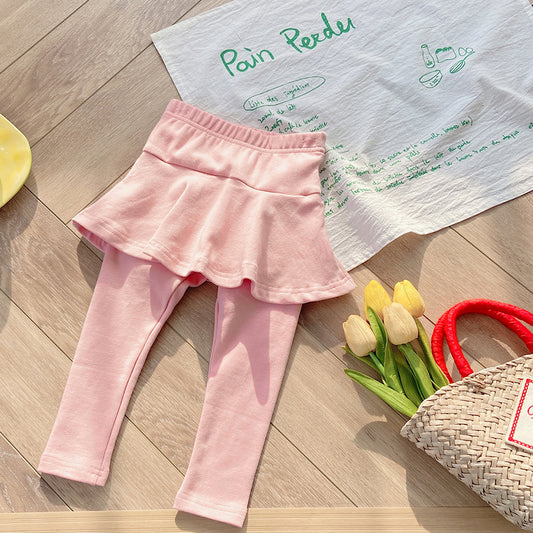 Calza pantalón con falda rosa 🩷 2580