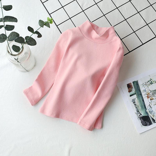Básica, polera mangas largas rosita🌸 2584