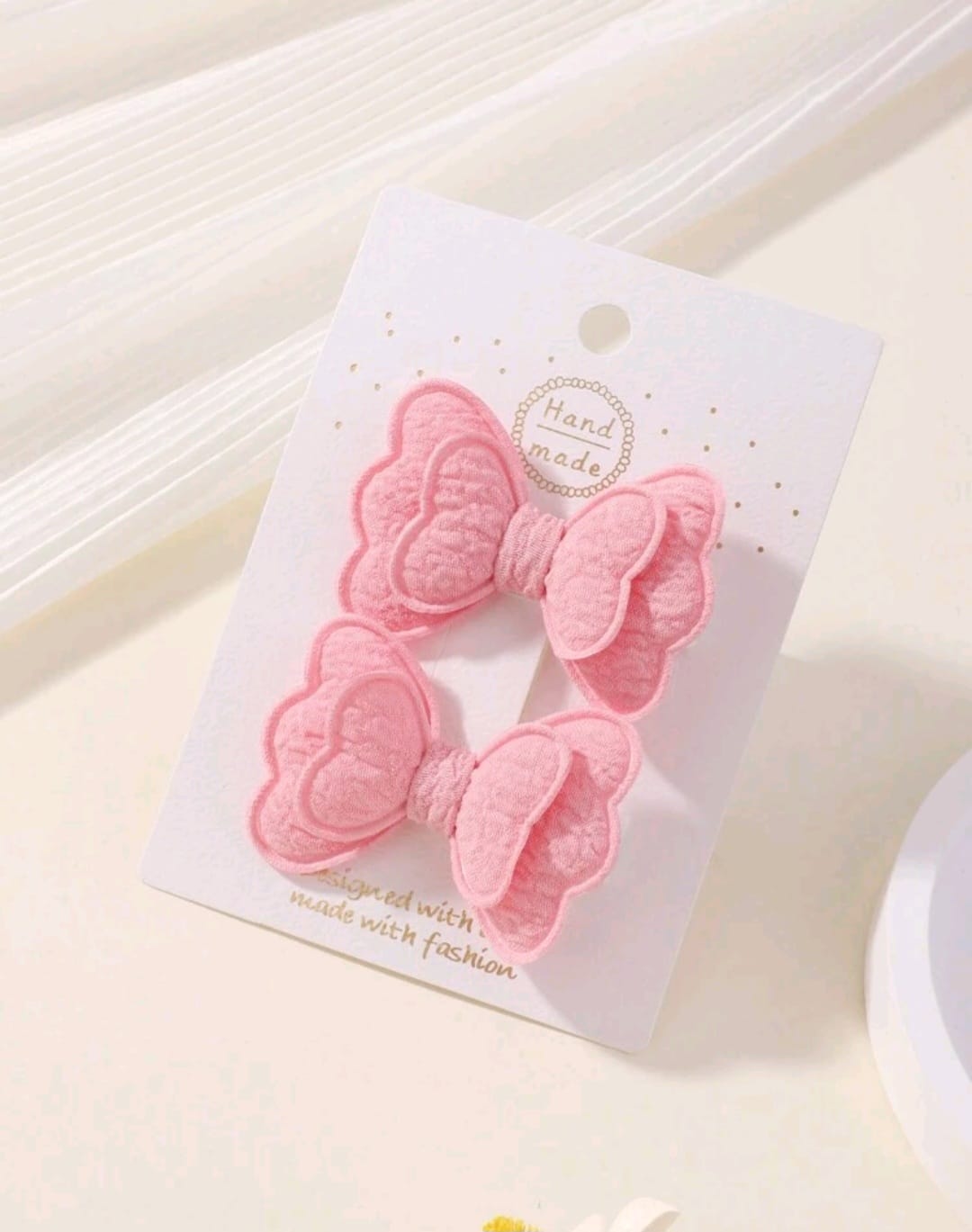 Hebillas, hebillitas el par rosa 🩷🎀 3417