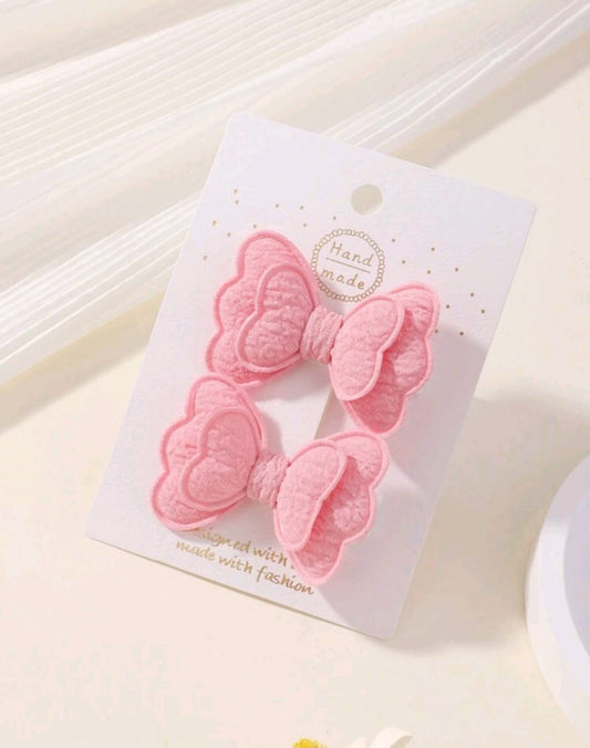 Hebillas, hebillitas el par rosa 🩷🎀 3417