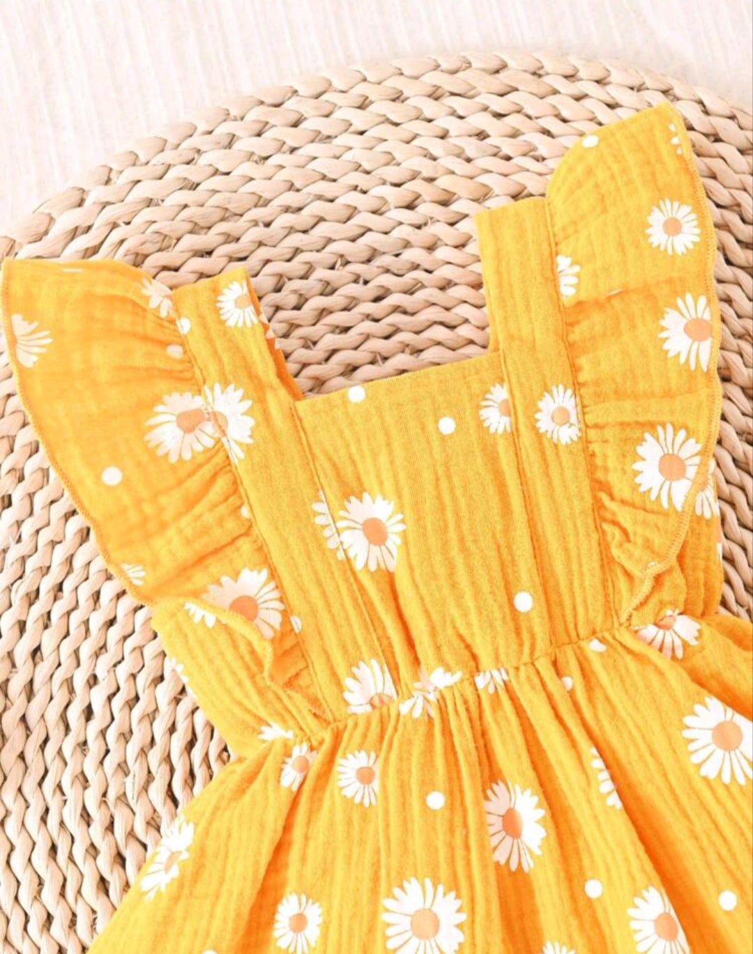 Vestido amarillo, flores, girasoles 🌻🌼☀️ 3400