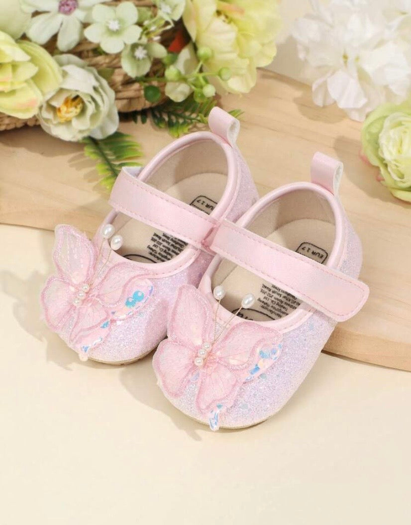 Calzado rosa, mariposa, zapatito 🩷🦋 3597
