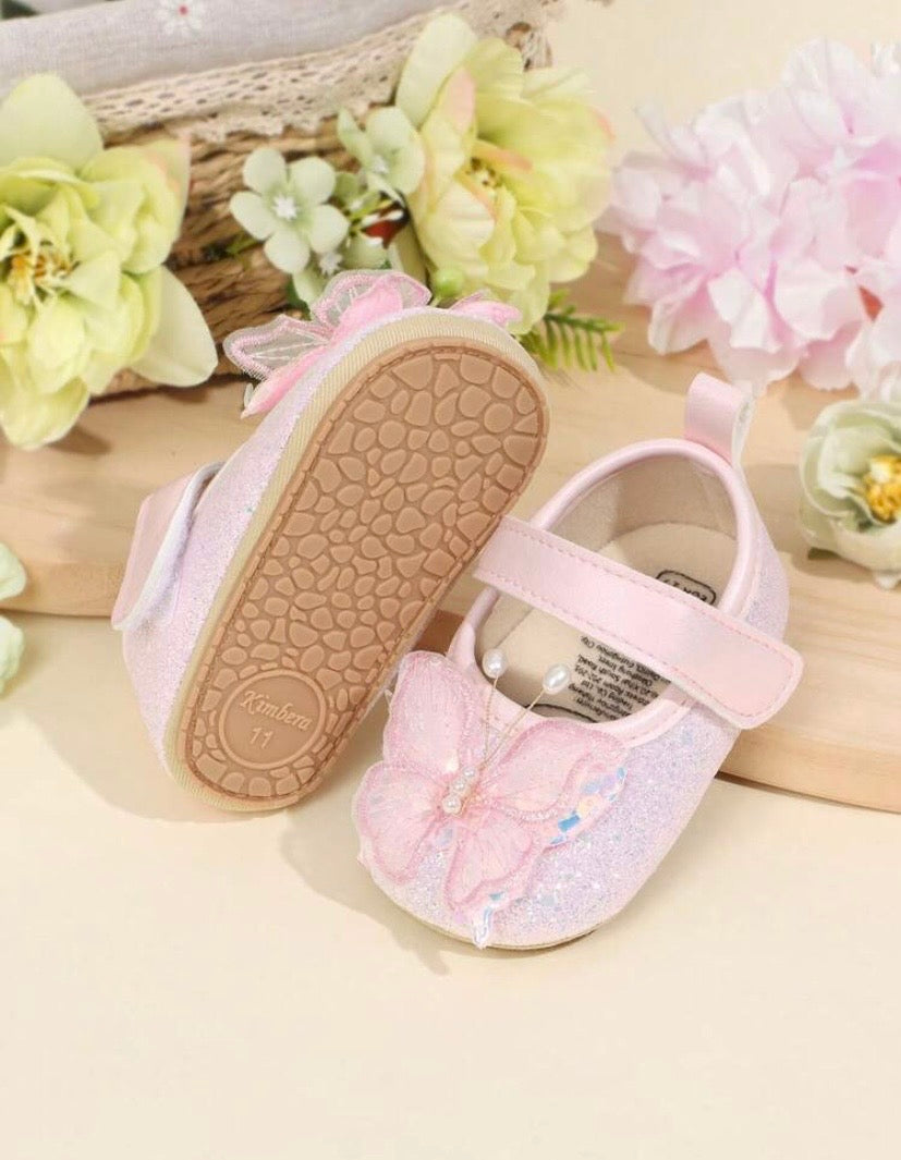 Calzado rosa, mariposa, zapatito 🩷🦋 3597