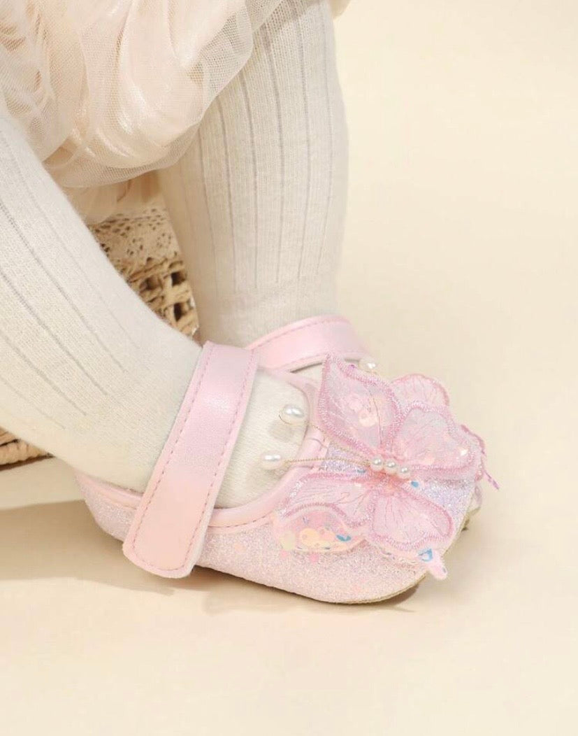Calzado rosa, mariposa, zapatito 🩷🦋 3597