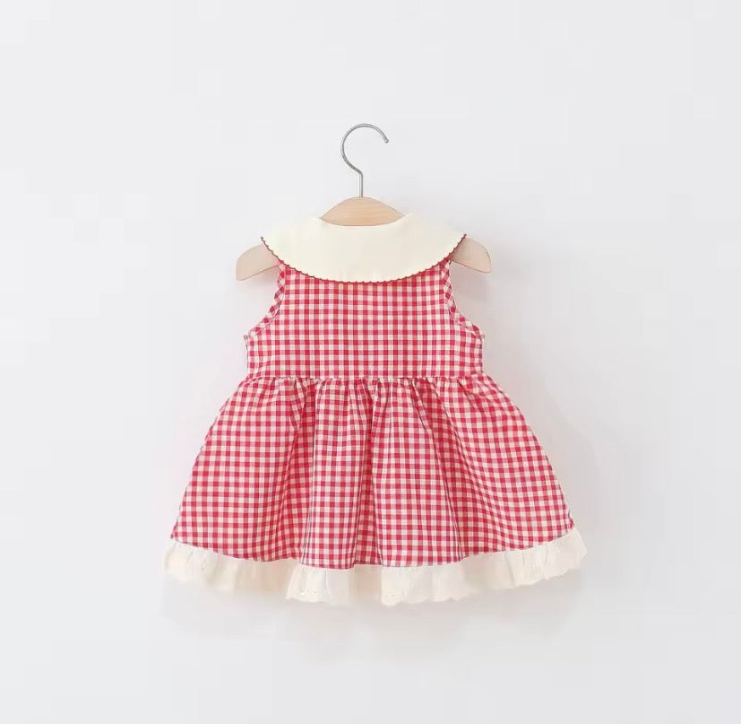 Vestido rojo, frutilla, frutillita  ❤️🍓3619