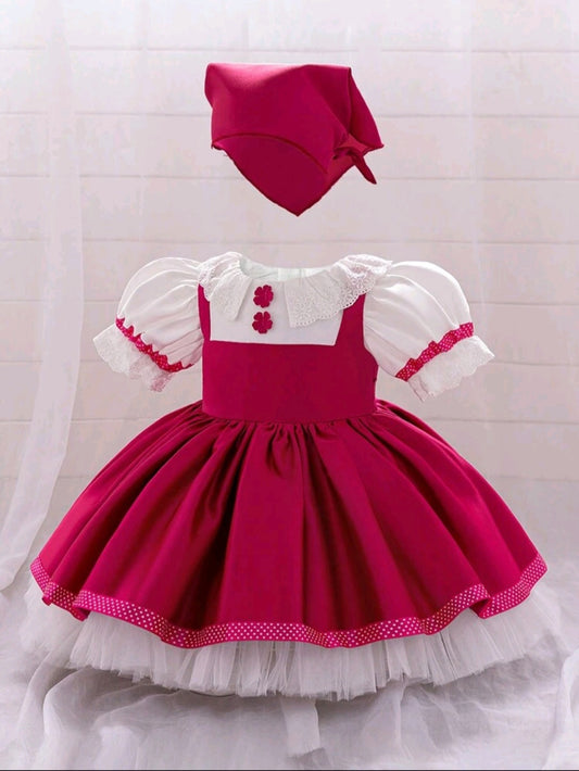 Vestido Fucsia, Masha y el Oso🐻🎀 1341