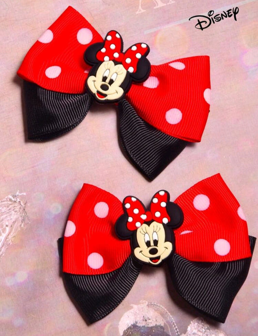 Accesorios, hebillitas, hebilla, Minnie, rojo
