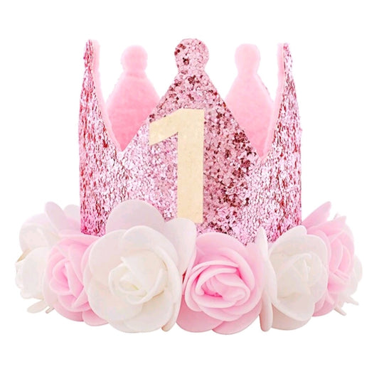 Accesorios, 1 añito, sesión de fotos,corona, tiara