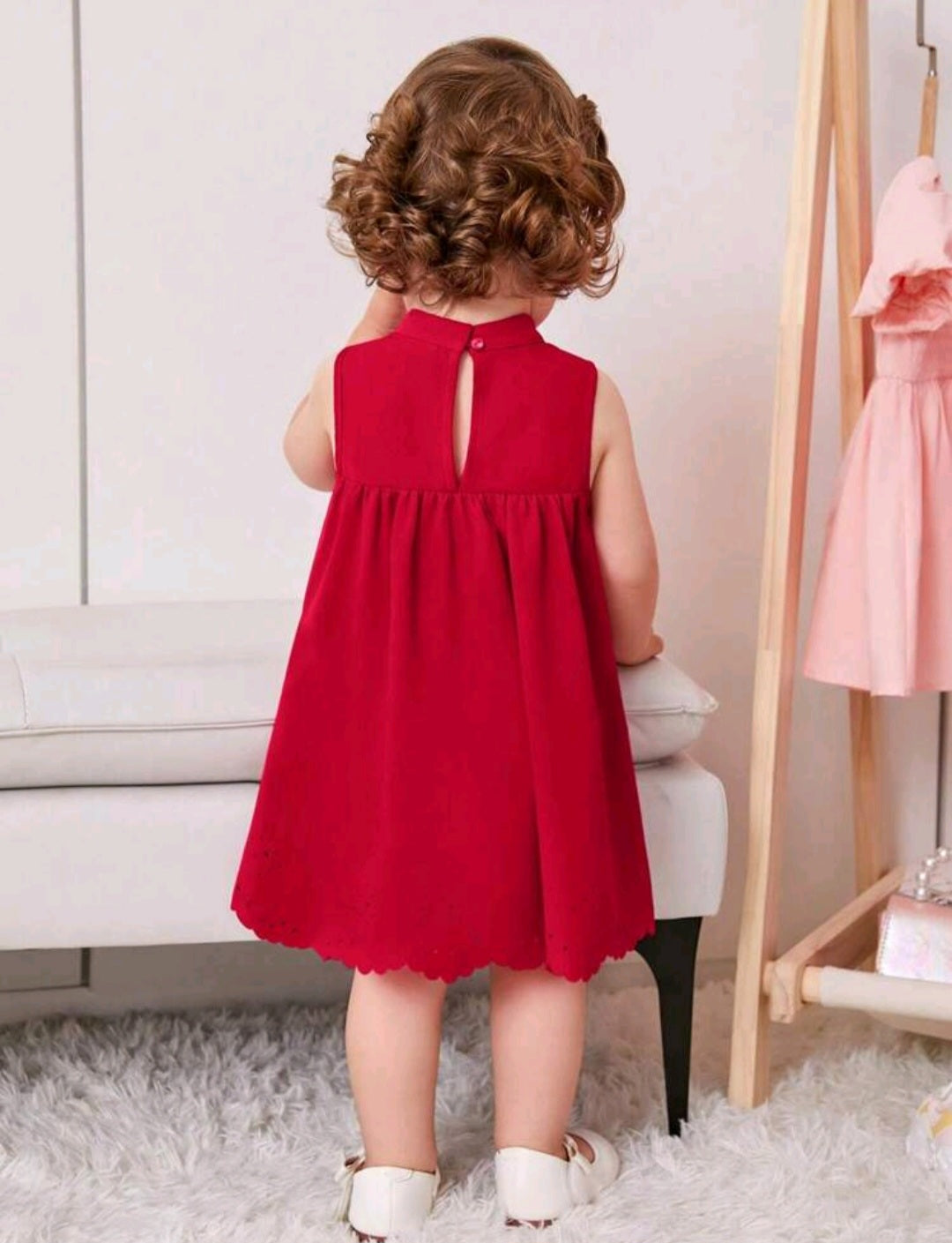 Vestido Rojo, frutilla, navidad, casual, verano🎅❤️1451