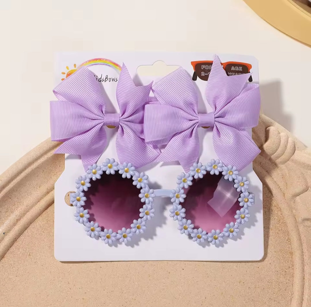 Lente más hebillitas, accesorios