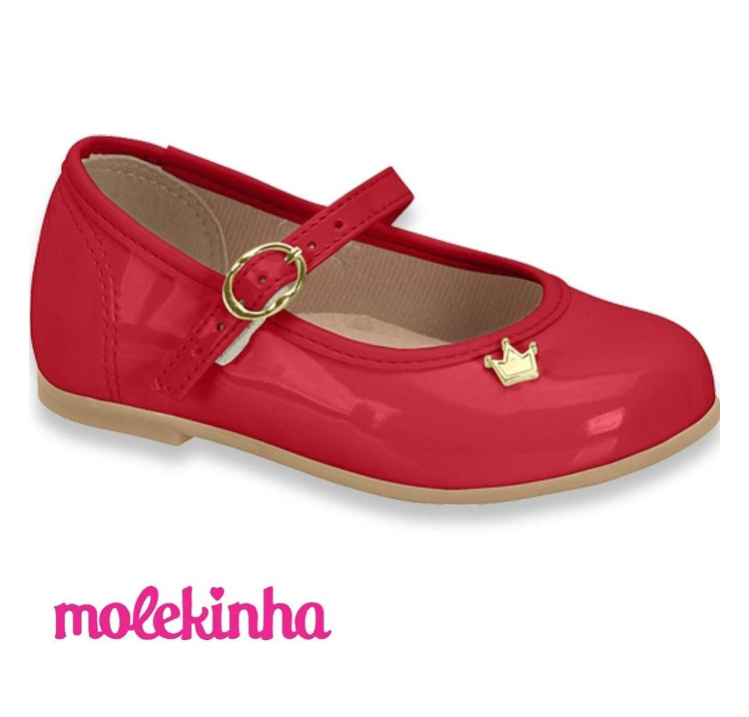 Molekinha, zapatitos, calzado rojo❣️ 1164
