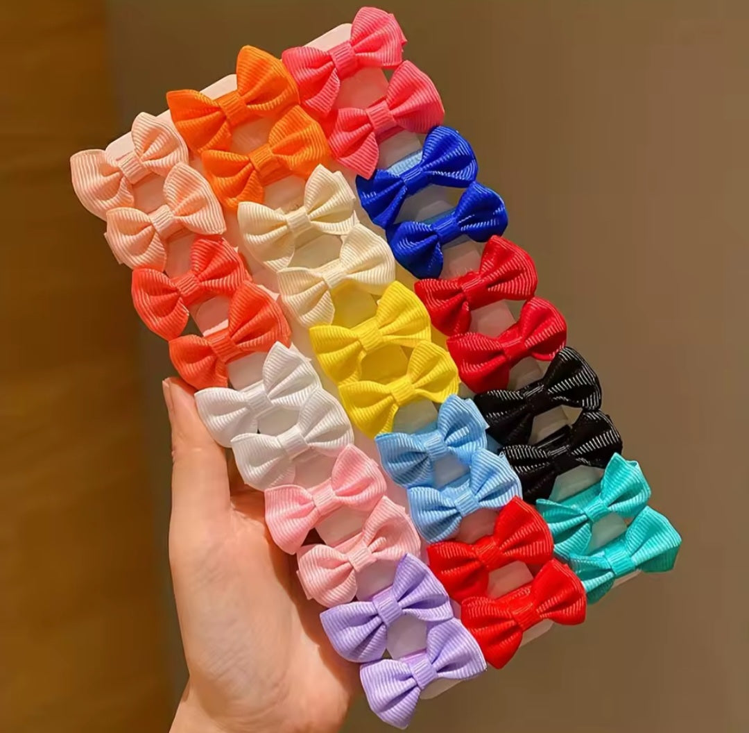 Mini Hebillitas para bebés, forrados, 10mil el par
