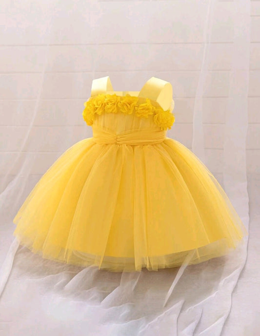 Vestido Amarillo, princesa, abejita 🐝🌼 1062