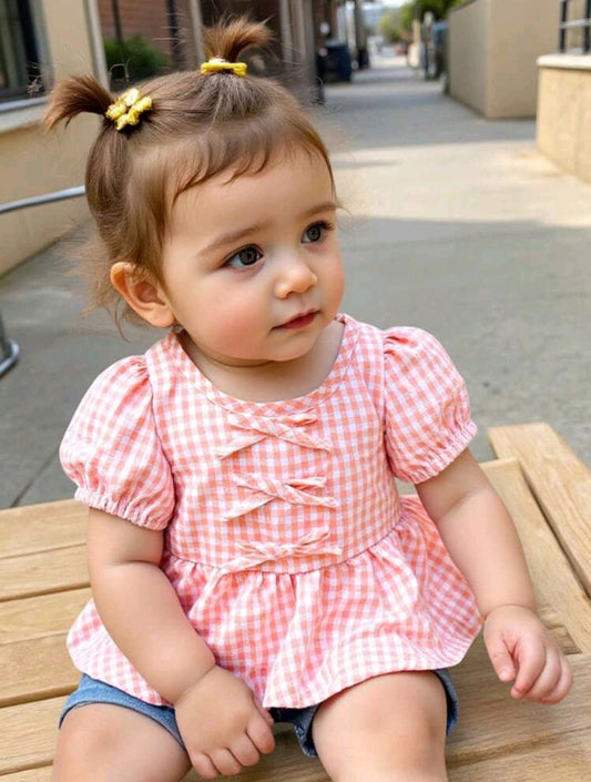 Blusa rosa, frezca para verano🌸 1081
