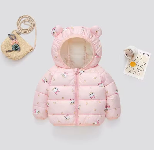 Camperita, campera, rompe viento rosa Daisy💗 1039