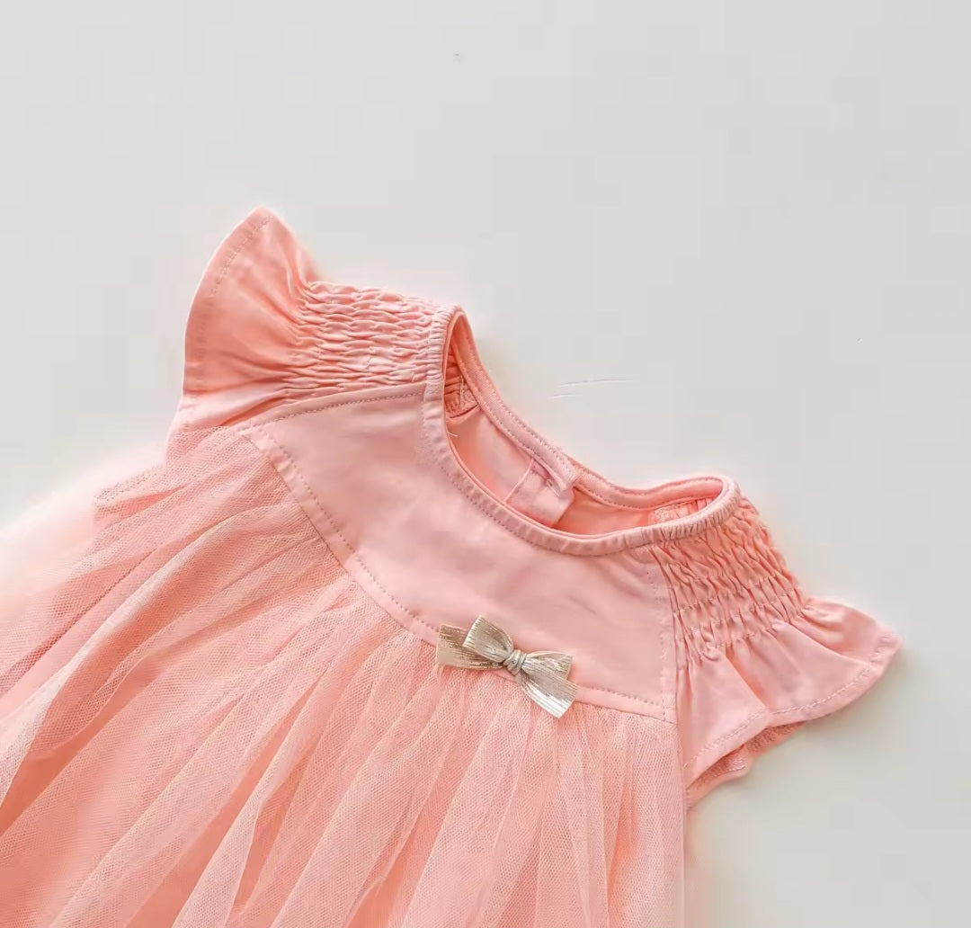 Vestibody coral, Hombro Engomado, sesión de fotos🌸 1650