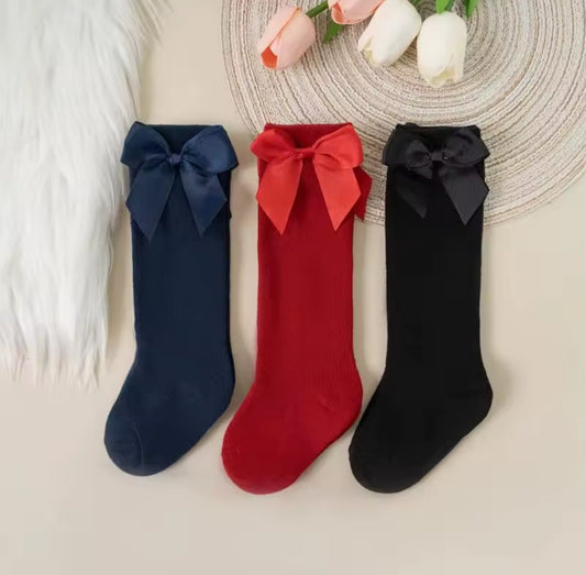 Media bucanera el par, rojo, azul marino, negro🎀 1205