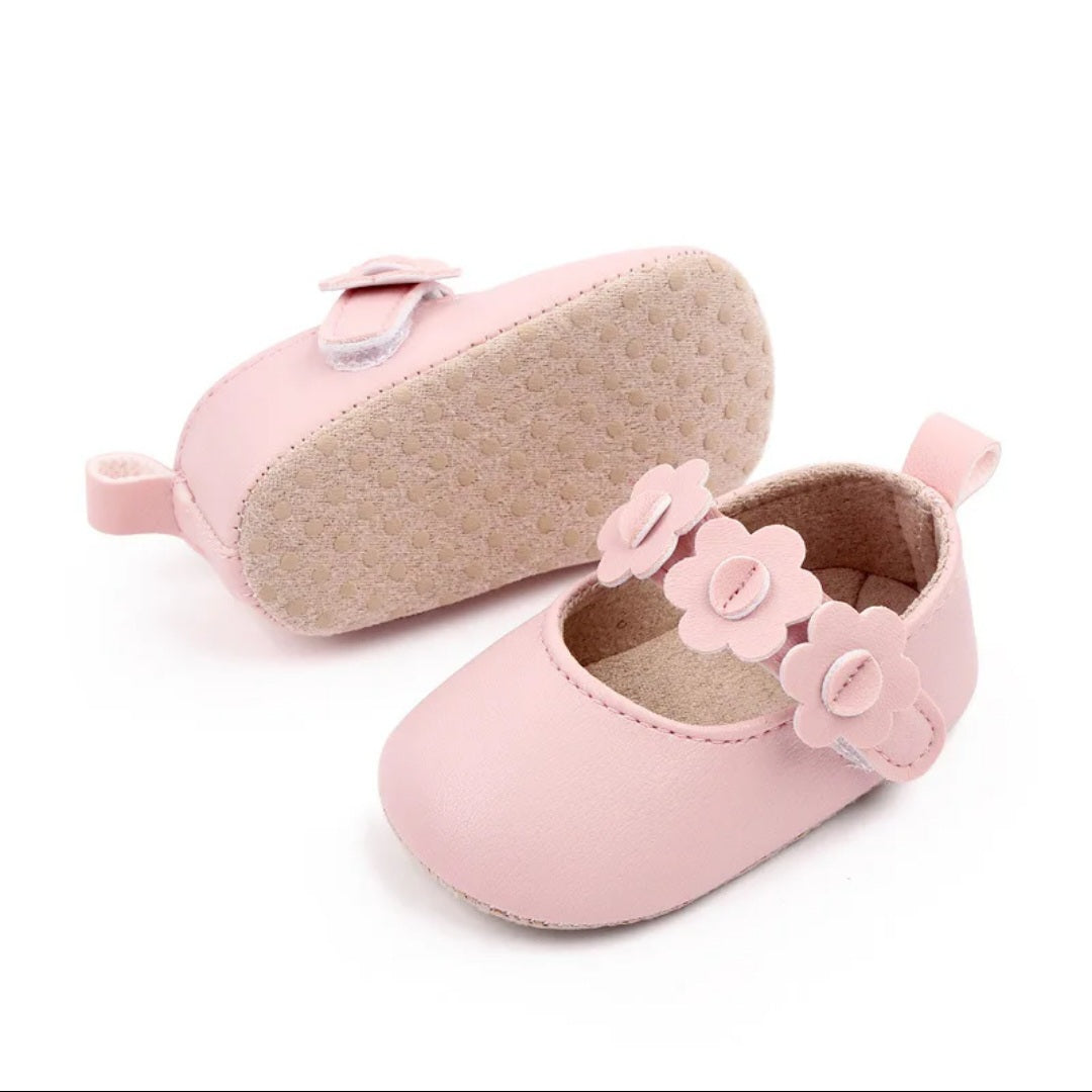 Zapatitos, calzado, rosa, flores🌸1216