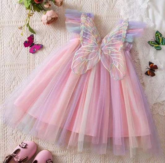 Vestido tull mariposas, Arcoíris🦋 1256