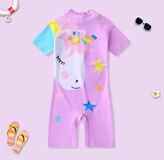 Traje de baño☀️ enterizo unicornio🦄 1264