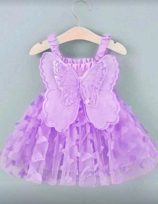 Vestido mariposas Lila🦋 1312