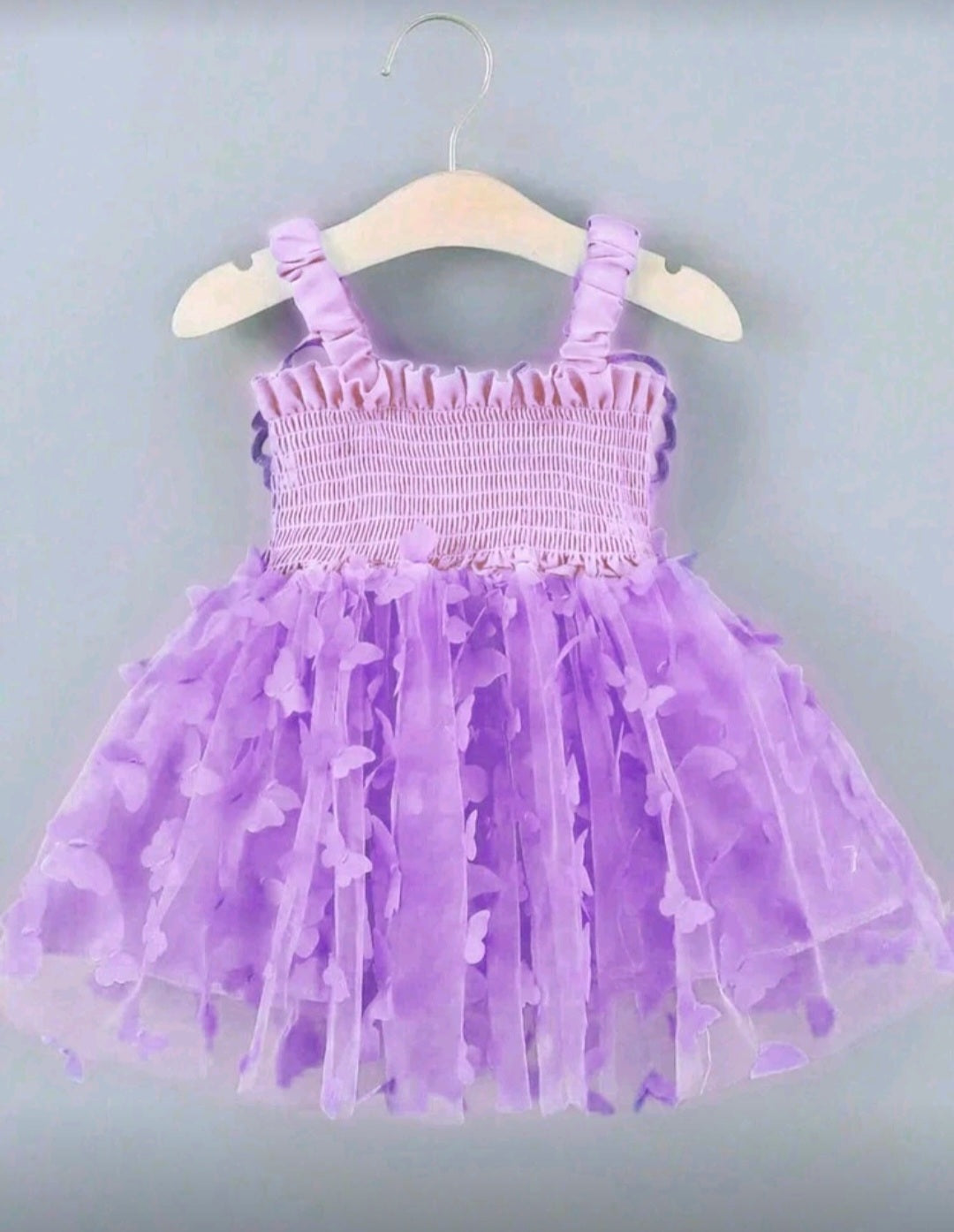 Vestido mariposas Lila🦋 1312