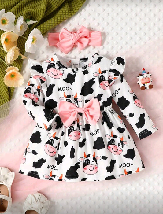 Vestido mangas largas Vaca Lola🐮 1310