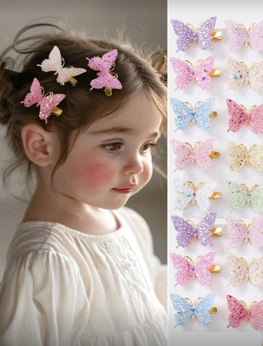 Accesorios el par, hebillitas, mariposas🦋1347