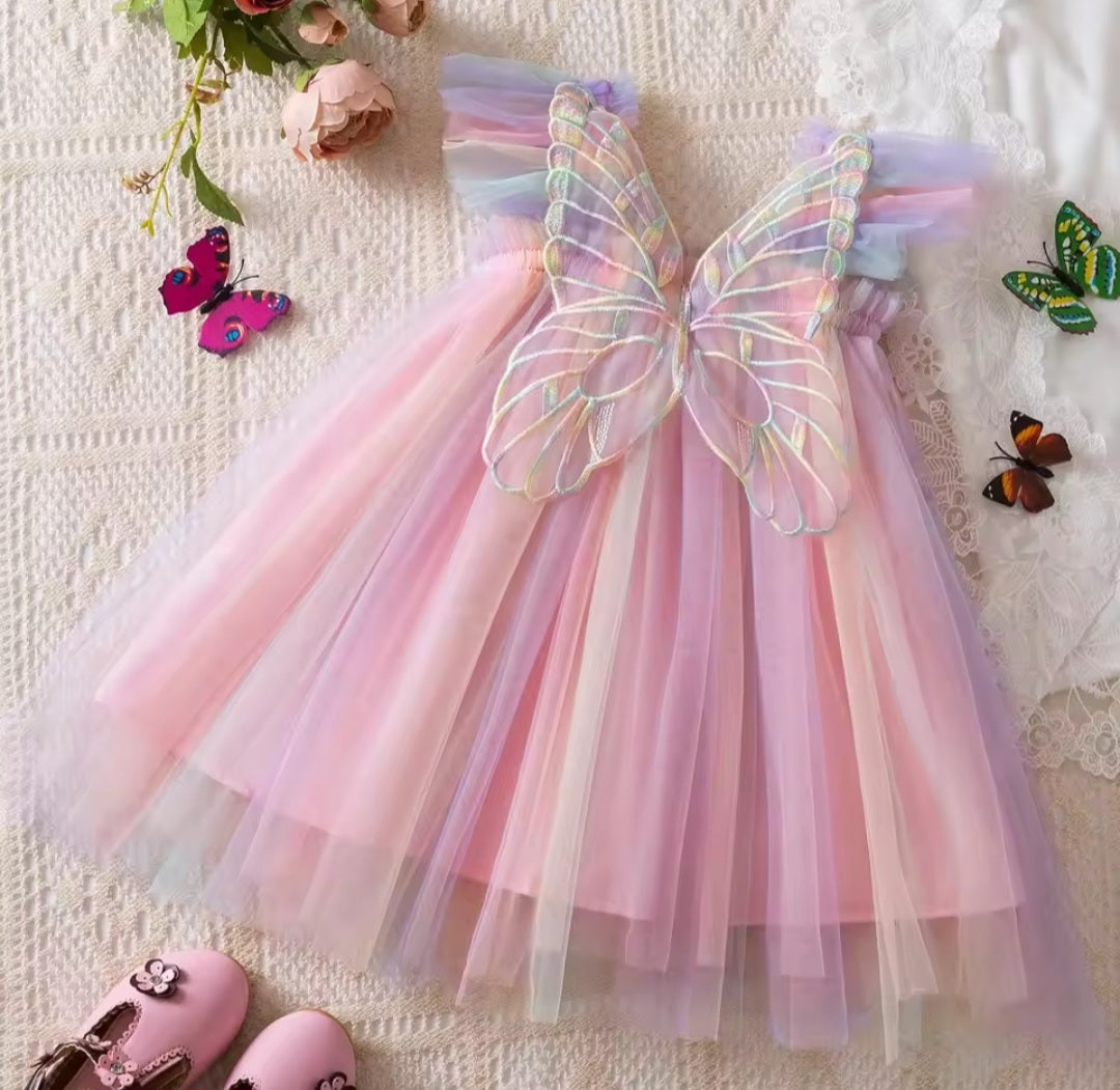 Vestido Colorido, mariposa🦋💟1365