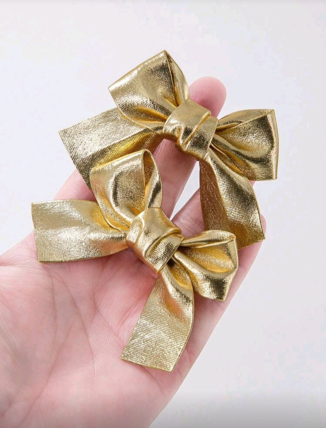 Accesorios el par, hebillitas en dorado✨1512