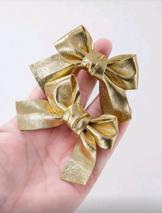 Accesorios el par, hebillitas en dorado✨1512