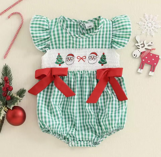 Body verde con diseños navideños🎅🎄1520