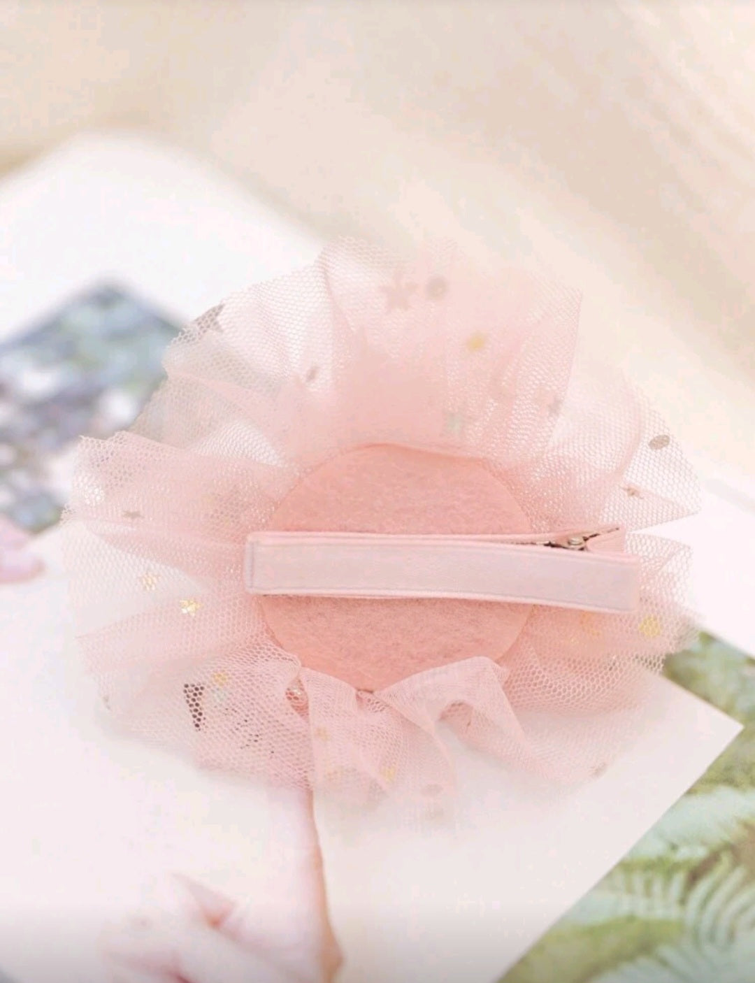 Accesorios, hebilla cumpleaños rosa👑💗1557