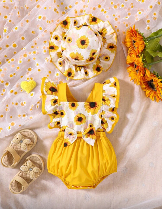 Body más sombrero, girasoles 1725