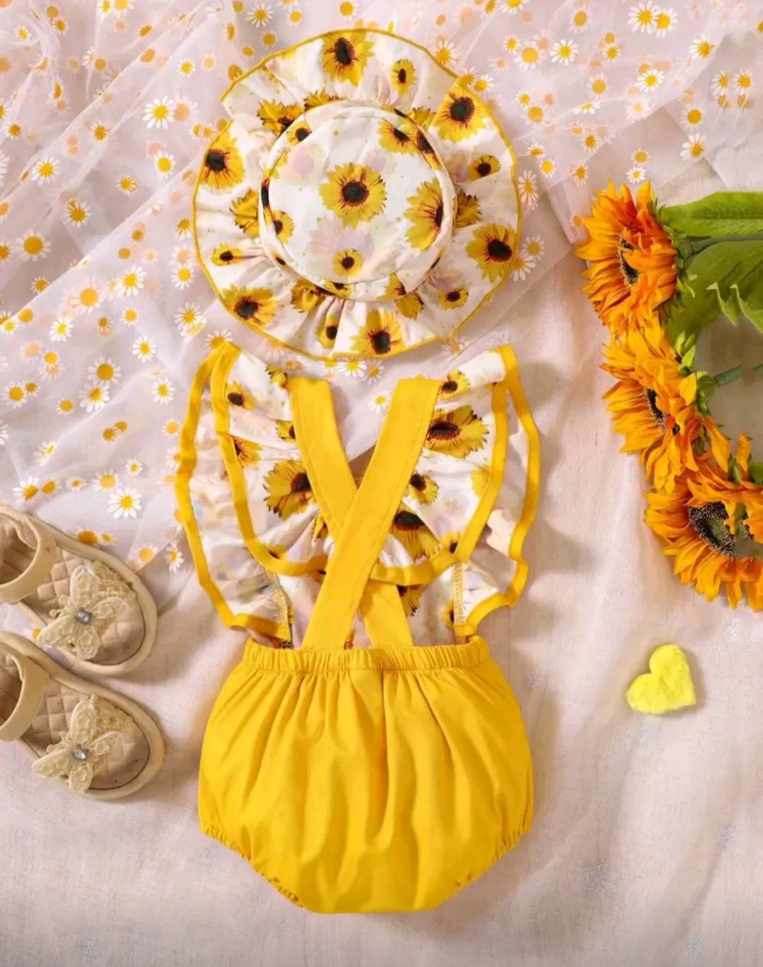 Body más sombrero, girasoles 1725