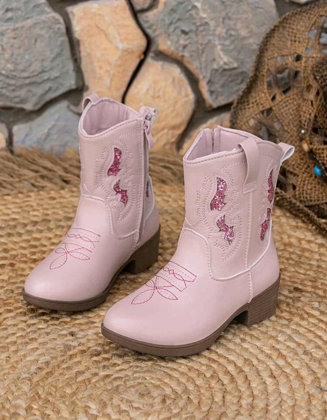 Botita texana rosa🎀 2031