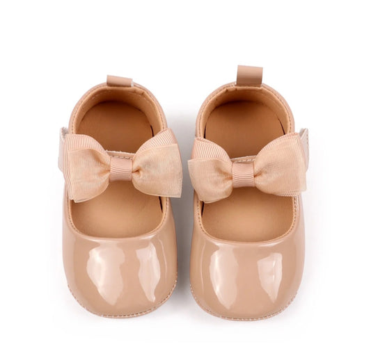 Calzado, Zapato, Beige, moño🤎✨ 3018