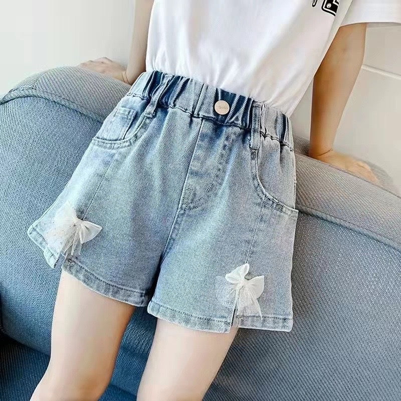 Short de jeans con moñitos 🎀 3698