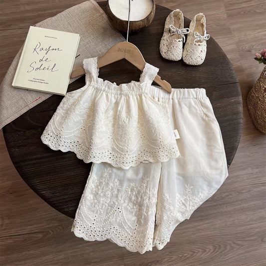 Conjunto blusa más pantalón beige 🤎 3616