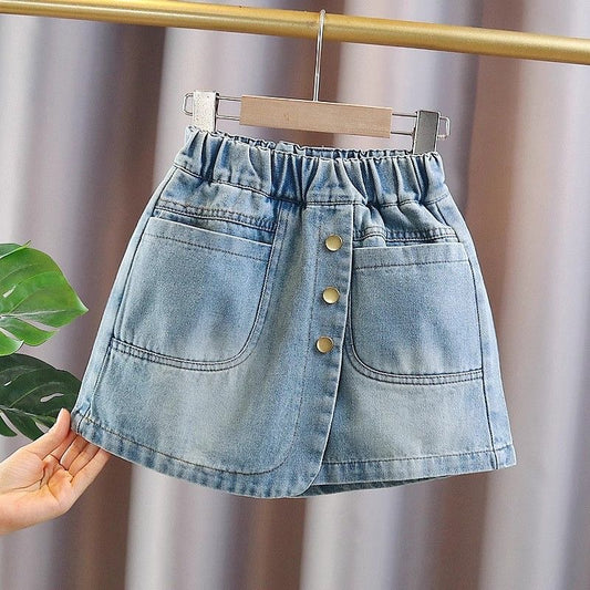 Short pollera de jeans 💙 3630